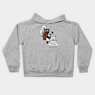 Spread honey not hate Kids Hoodie